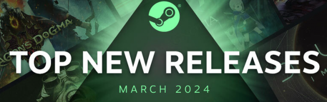 Steam Top Releases in March 2024