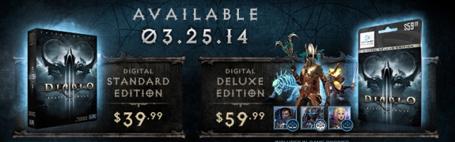 Diablo III: Reaper of Souls Release Date Revealed