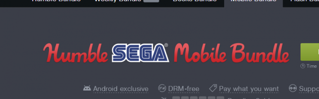 Humble Sega Mobile Bundle