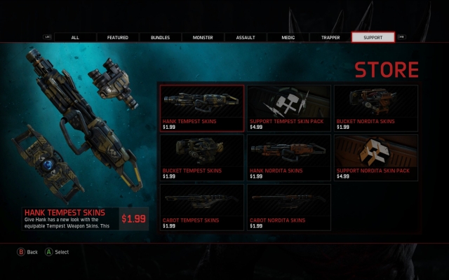 evolve launch day skins 6
