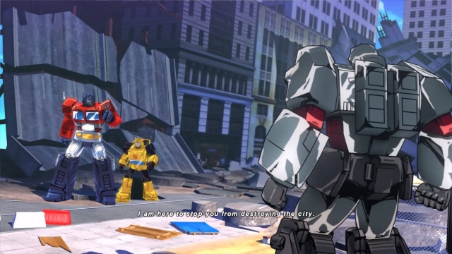 Transformers Devastation bumblebee megatron optimus