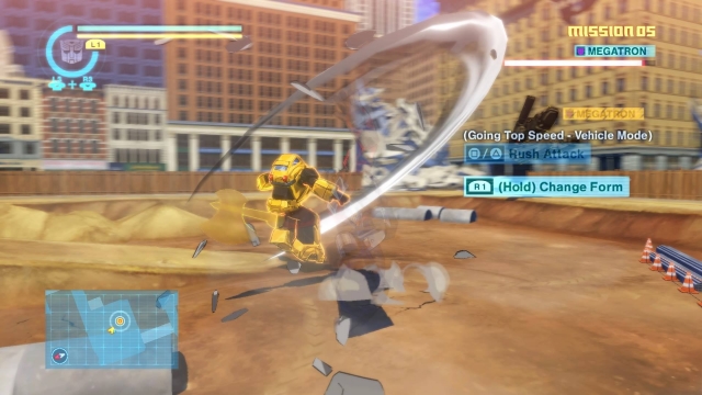 Transformers Devastation bumblebee megatron