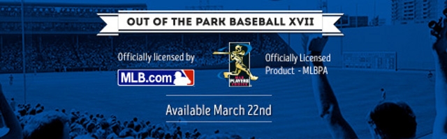 Lineup Revealed For Out Of The Park Baseball 17
