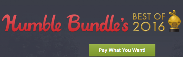 Latest Humble Bundle offers the best of 2016