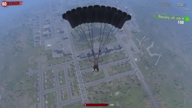 The airdrop at the start of each round.