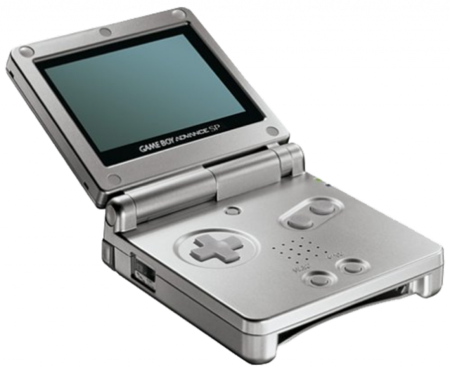 gba sp silver