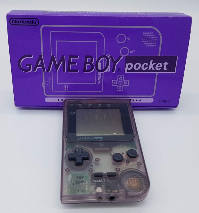 GameBoyPocketCrystalPurple JAP CONSOLE
