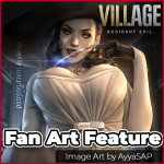 Fan Art Feature: Resident Evil Village - Lady Dimitrescu and Daughters