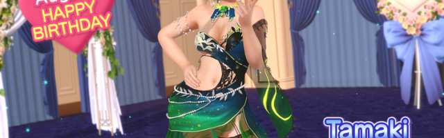 It's Tamaki's Birthday in Dead or Alive Xtreme Venus Vacation