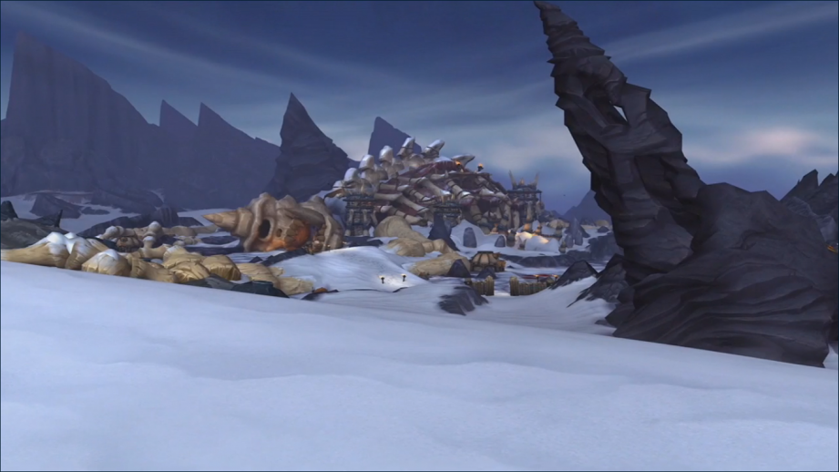 Frostfire ridge = PreBlades edge mountains?