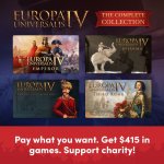 Humble Bundle's Pay What You Want "Europa Universalis IV The Complete Collection" Bundle