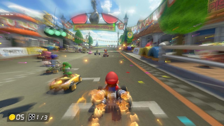 [Mario Kart 8 Deluxe] Multiplayer Screenshots ( 5 / 6 )