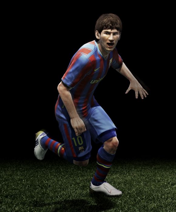PES 2011 Messi Loving | GameGrin Game Reviews, Previews, Everything ...