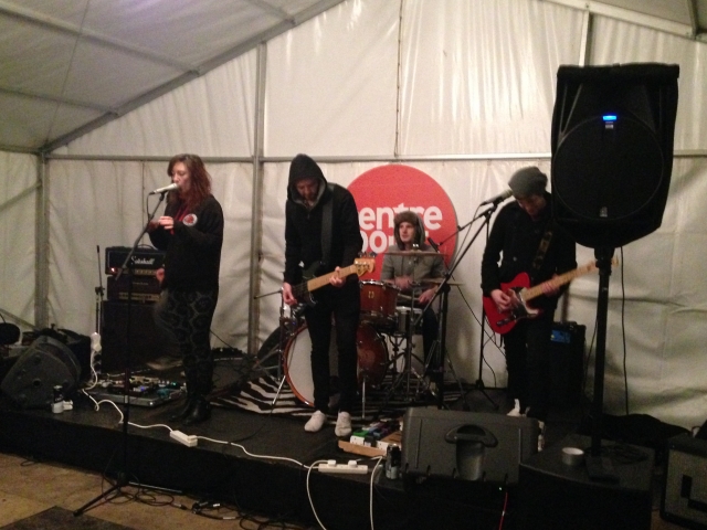 The Karma Heart entertain the fundraisers The Karma Heart