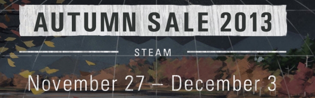 Steam Autumn Flash Sale - 28th November 10:00 GMT