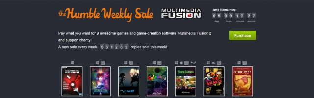 New Weekly Humble Bundle - Multimedia Fusion