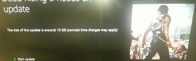 Dead Rising 3 Gets A 13GB Update