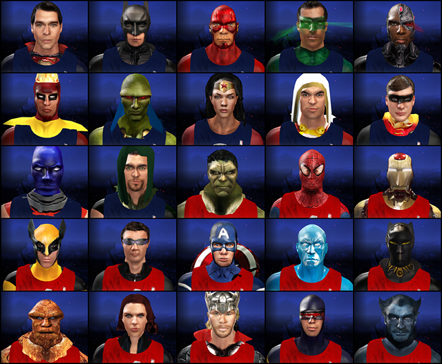 Superhero players