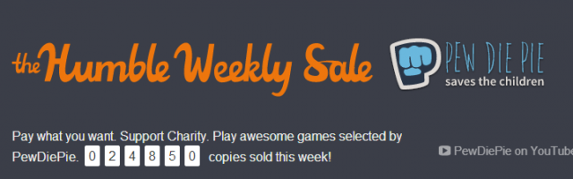 Humble Weekly Bundle with PewDiePie