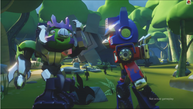 Angry Birds Transformers Comic-Con Trailer | GameGrin