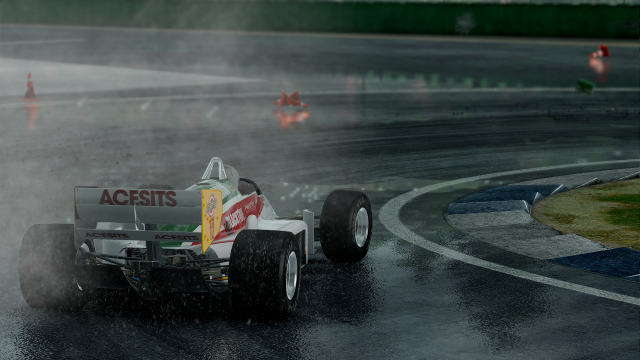 Racing game simulation