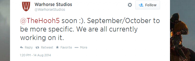 Kingdom Come: Deliverance Going Alpha Soon