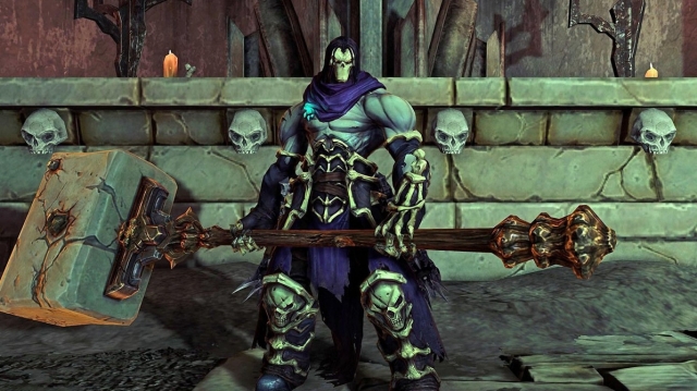 video games death hammer darksiders 2 1366x768 3