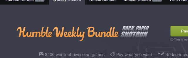 Humble Weekly Bundle Presented by RPS