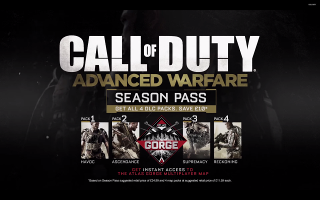 cod advanced warfare season pass