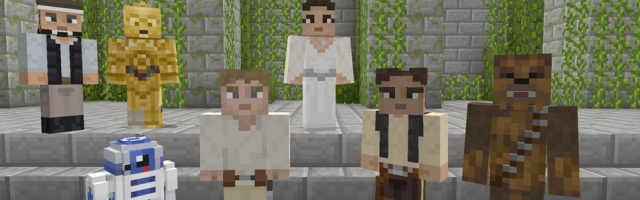 Minecraft on Xbox One and Xbox 360 Receive Exclusive Star Wars Skins