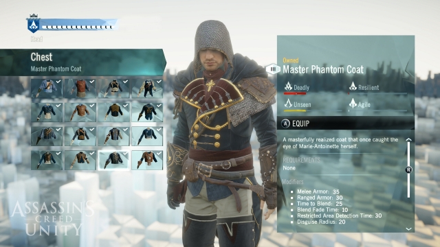 Assassins Creed Unity Customization 166322