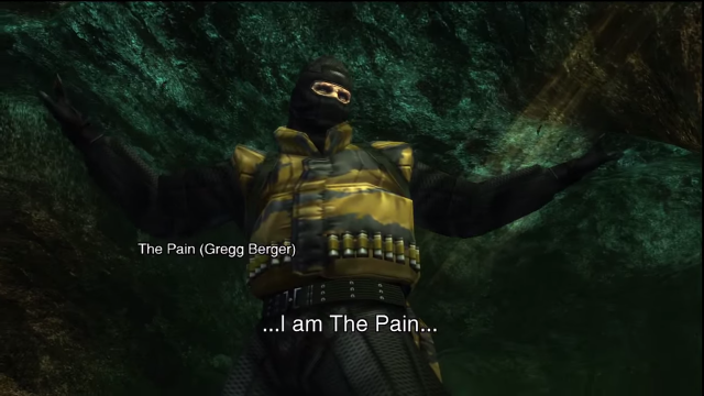 MGS3 The Pain