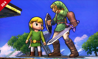 Link and Toon Link
