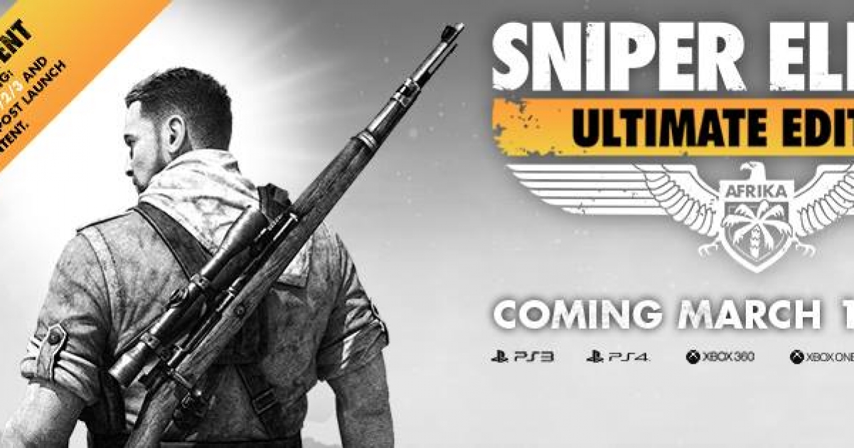 pijp kolonie Zeep Sniper Elite III Ultimate Edition Announced | GameGrin