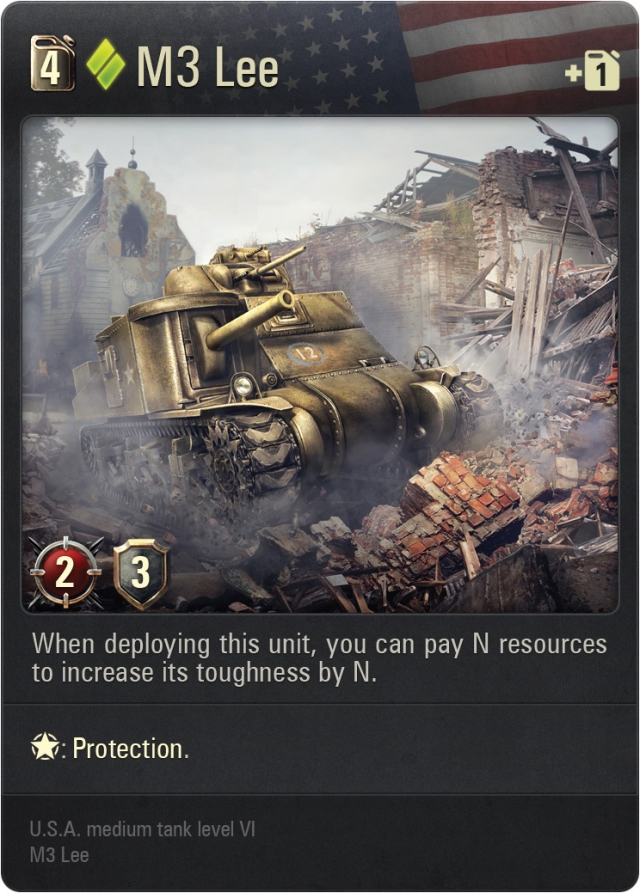WoT G Cards USA M3 Lee
