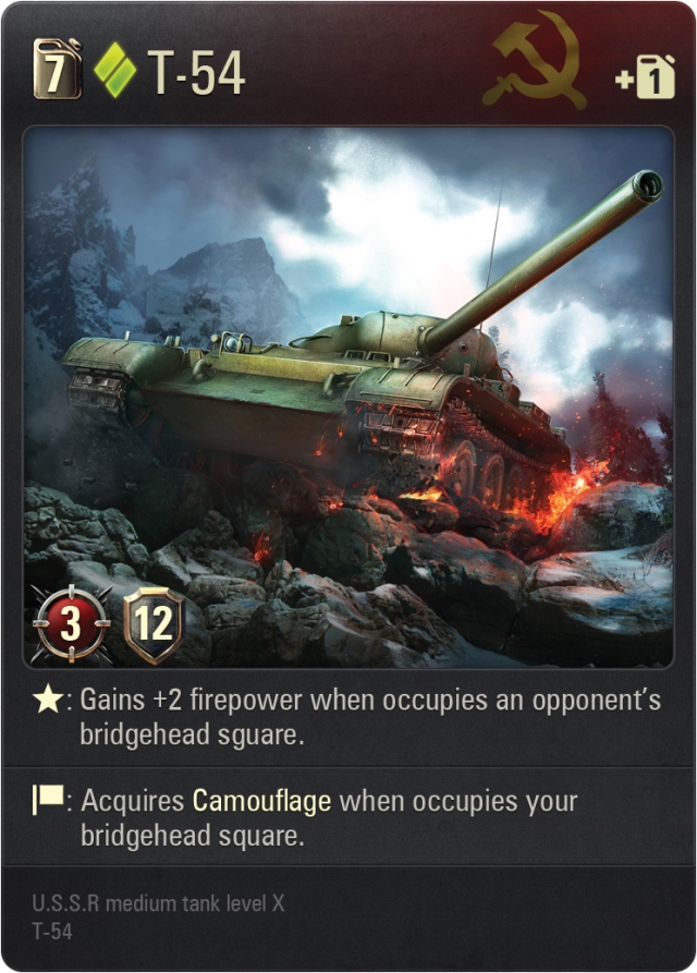 WoT G Cards USSR T 54