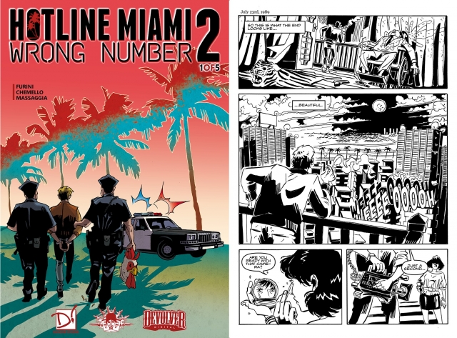 hotline miami 2 has an official free digital comic 2