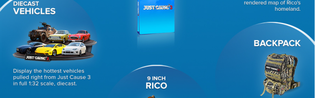 Vote for Just Cause 3 Collector's Edition Contents