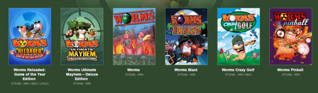 worms bundle games