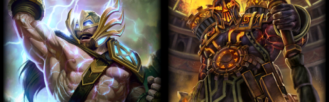 [ENDED] SMITE Skin Giveaway - Thor's Wrath of Valhalla and Vulcan's Warforged