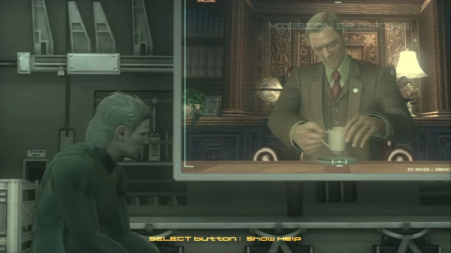 MGS4 Campbell and Snake