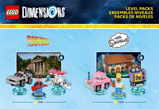 lego dimensions back to the future the simpsons
