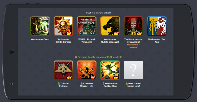 games workshop bundle games