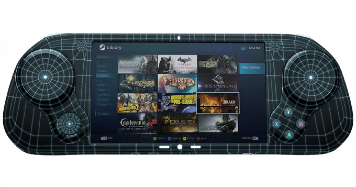 Kickstarter Hopeful SMACH Z The first handheld Steam Machine GameGrin