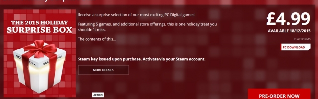 Square Enix 2015 Holiday Surprise Box