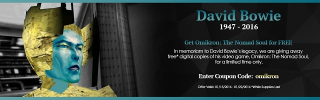 Square Enix Give Omikron: The Nomad Soul Away in Tribute to Bowie