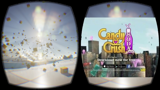 Sample screen capture of Oculus rift development kit 2 screen buffer