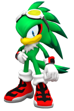 Jet the Hawk from Sonic videogames