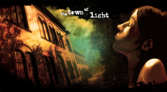 the town of light box art