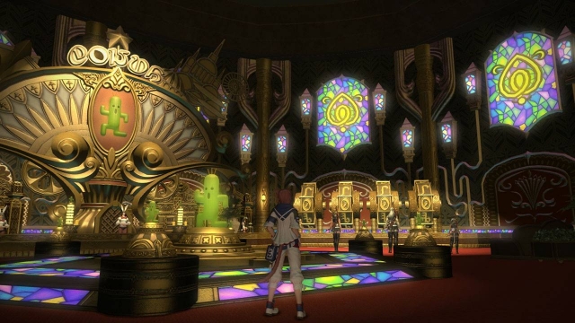 FFXIV Gold Saucer Main Hall